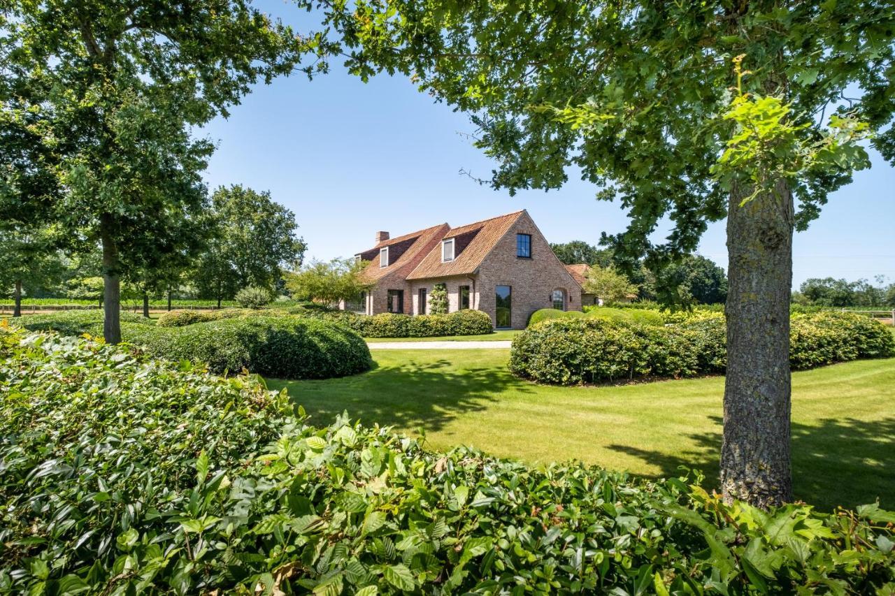Hoeve Den Akker - Luxueuze Vakantiewoningen Met Privetuinen En Alpaca'S Nabij Brugge, Damme, Knokke, Sluis En Cadzand Exterior foto